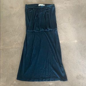 Fighting eel Teal tube dress XS